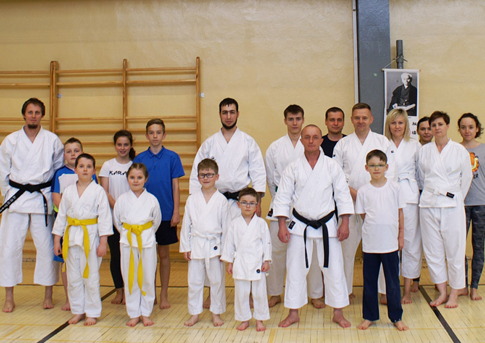 6 staż Karate Shotokan z sensei Dąbrowskim w Kielcach