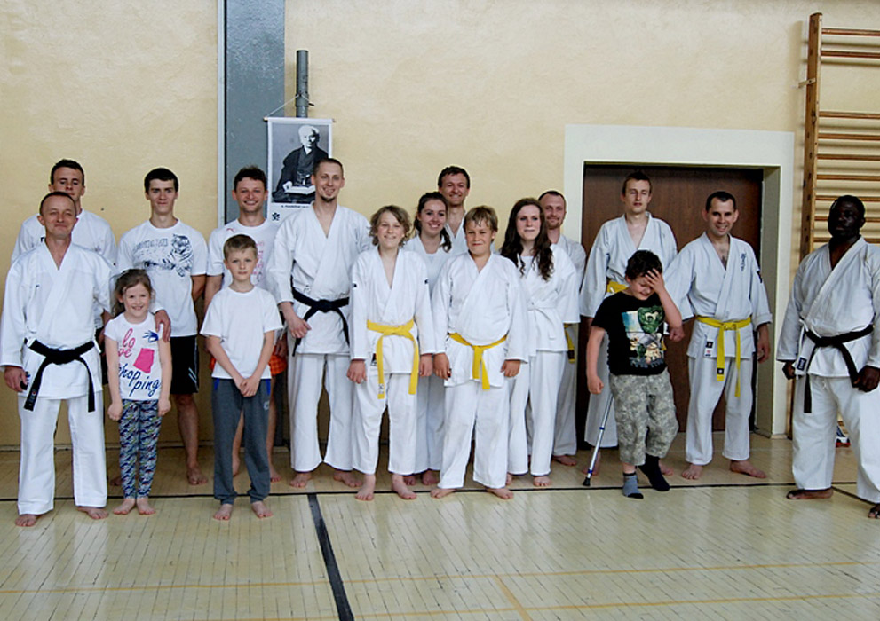 2 staż Karate Shotokan z sensei Dąbrowskim w Kielcach